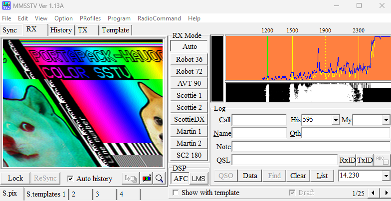 Logiciel MMSSTV