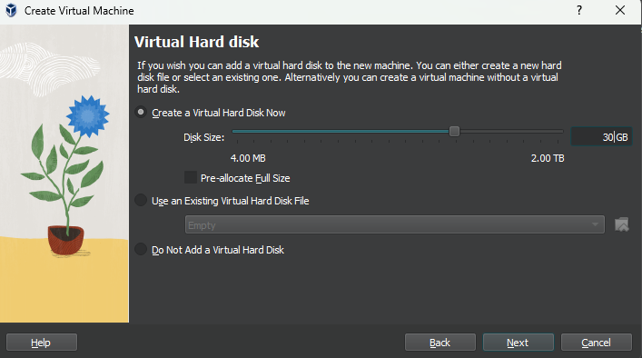 VirtualBox Disk