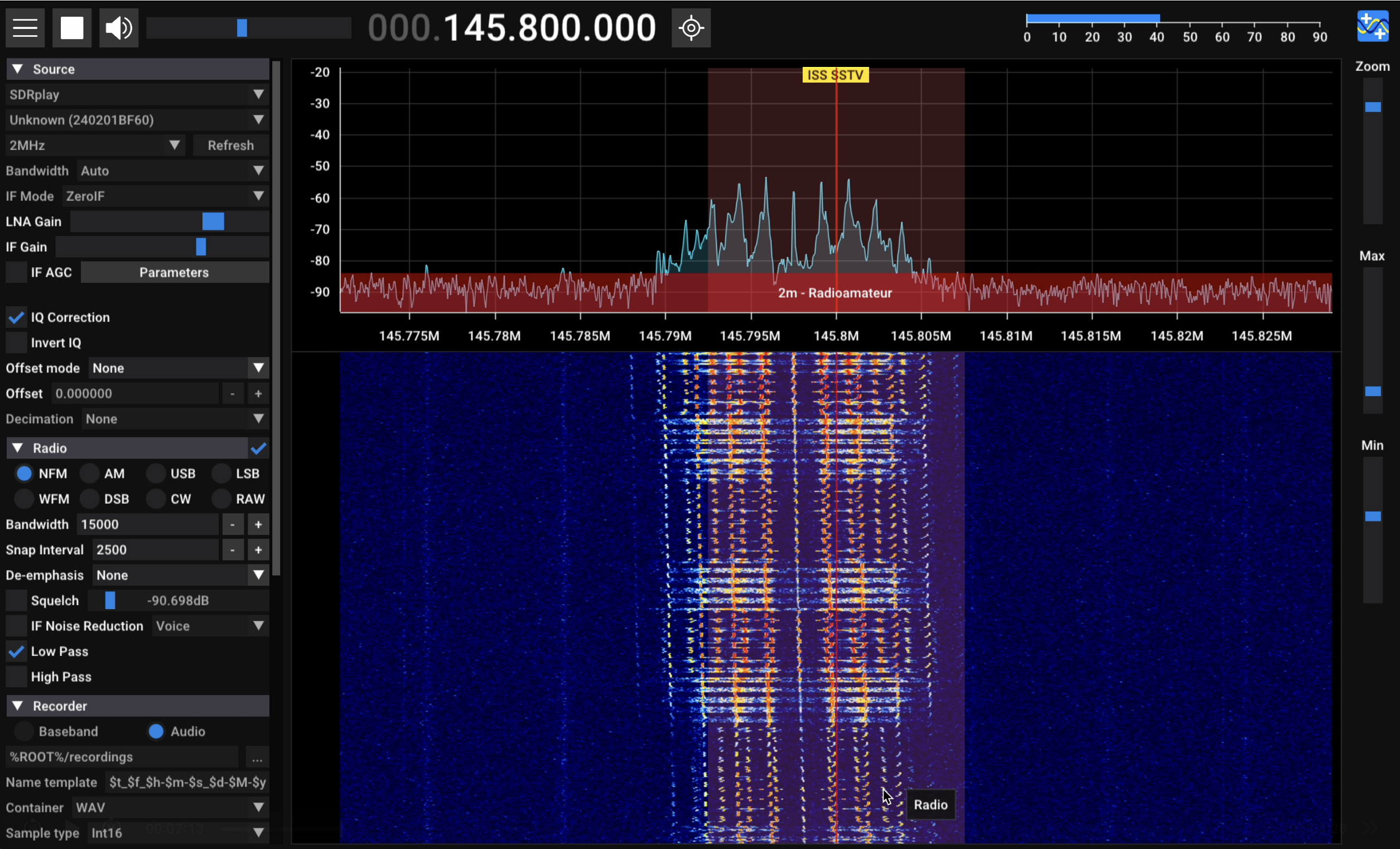 SDR++ SSTV