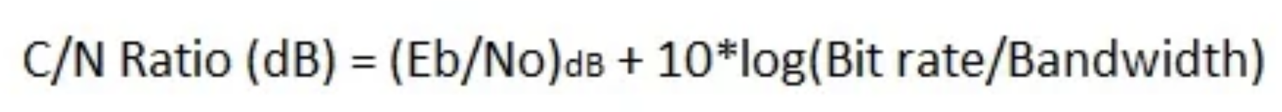 Formule Carrier-To-Noise Ratio