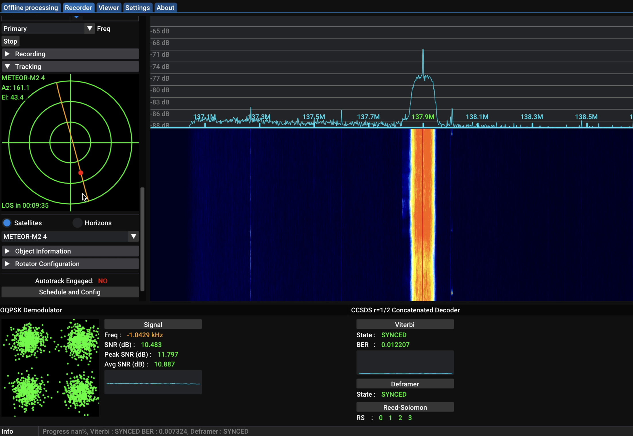 SatDump Tracking